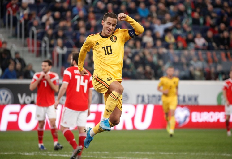Highlights kèo cược vòng loại Euro 2020 Nga 1-4 Bỉ: Song sát Hazard