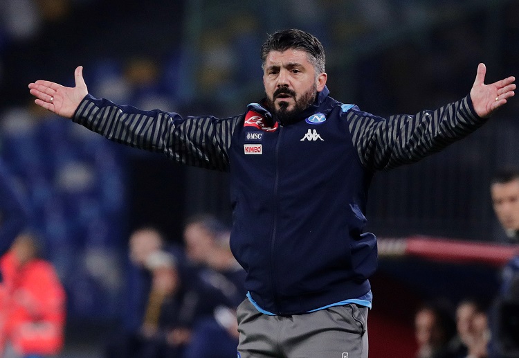 Napoli are 18 points behind Serie A leaders Inter Milan
