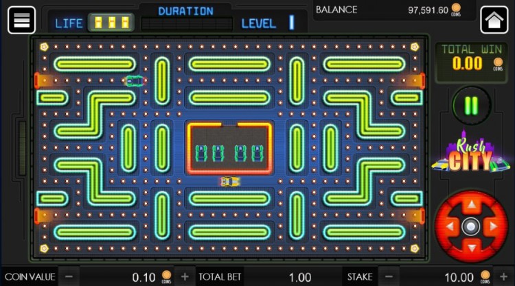 Game Rush City tại SBOBET có 2 chế độ: normal mode và fear mode