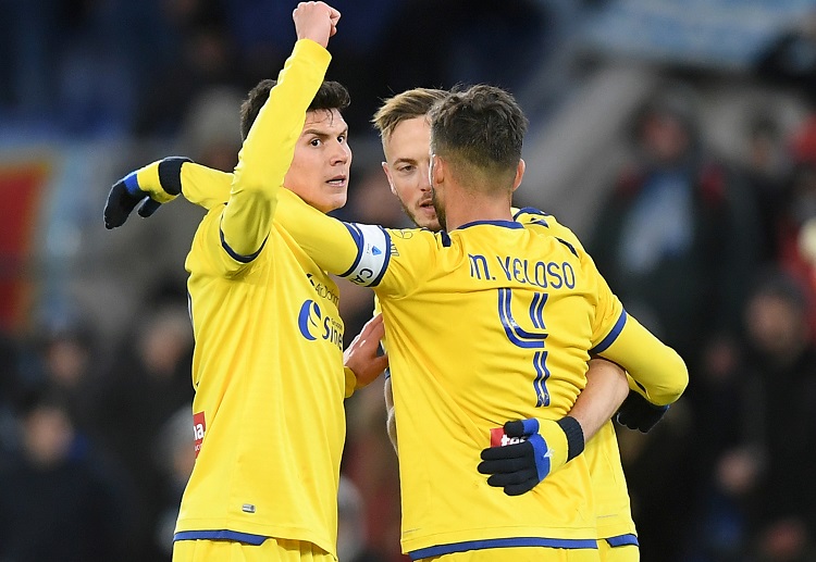 Hellas Verona are currently sitting at the eighth place of the Serie A