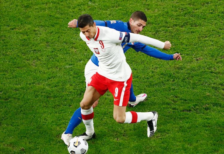 Skor imbang Polandia vs Italia di UEFA Nations League