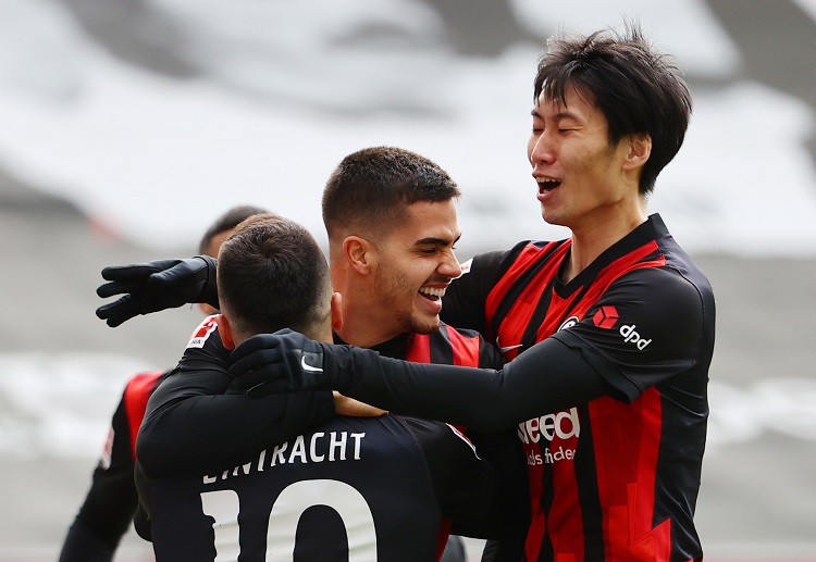 Andre Silva sudah mencetak 21 gol di Bundesliga