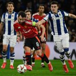 맨체스터 유나이티드와 레알 소시에다드는 유로파리그 8강 진출권을 두고 맞붙는다.