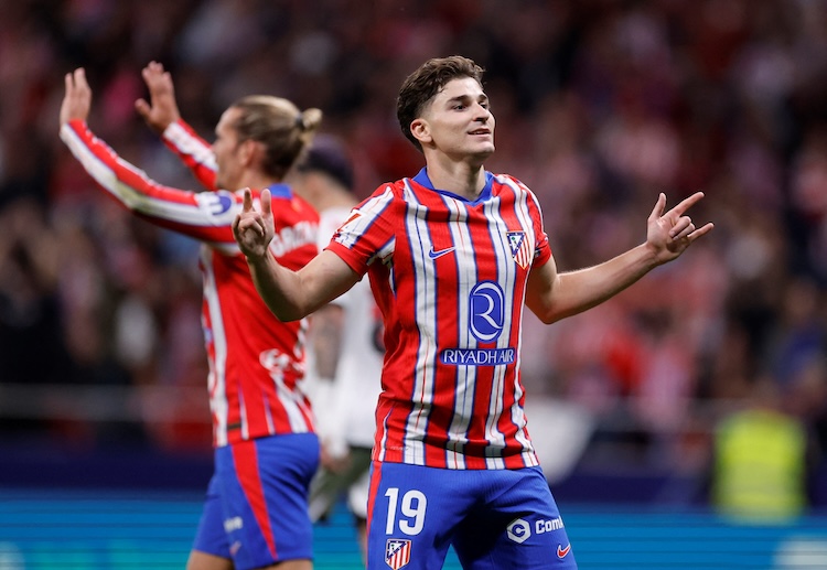 西甲联赛 阿尔瓦雷斯本场收获进球,个人赛季进球数达到15球