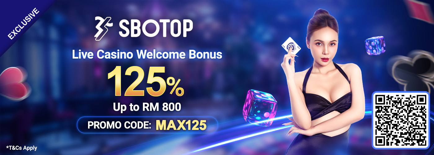 125% Live Casino Welcome Bonus