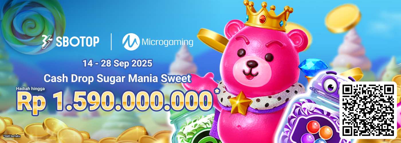 Cash Drop Sugar Mania Sweet Microgaming