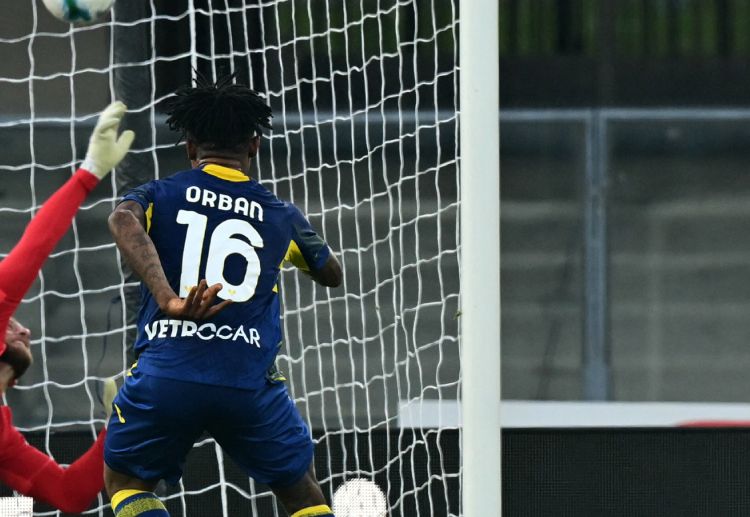 意甲联赛  维罗纳的锋线火力主要集中在塞尔达与奥尔班身上