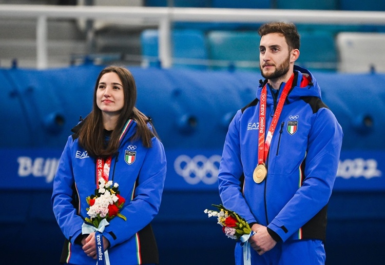 Stefania Constantini and Amos Mosaner aim to defend the gold in curling in the upcoming Winter Olympics 2026