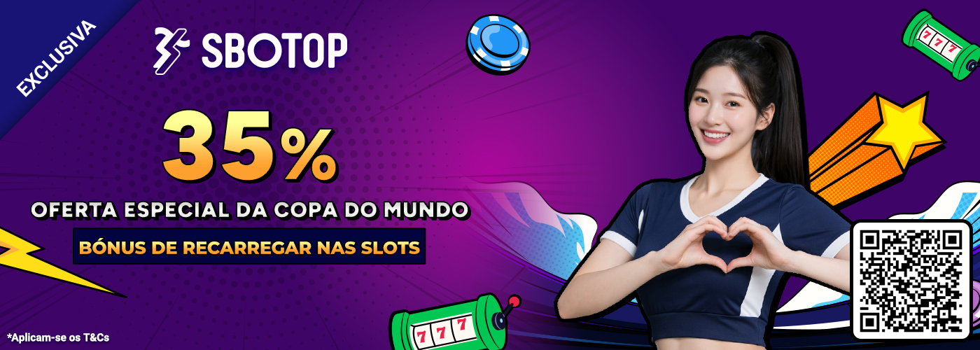 Bônus especial de recarga de 35% para slots na Copa do Mundo