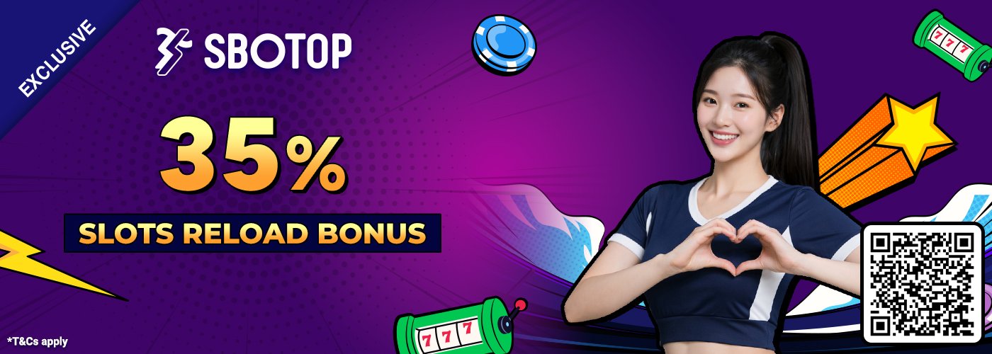 35% Slots Reload Bonus