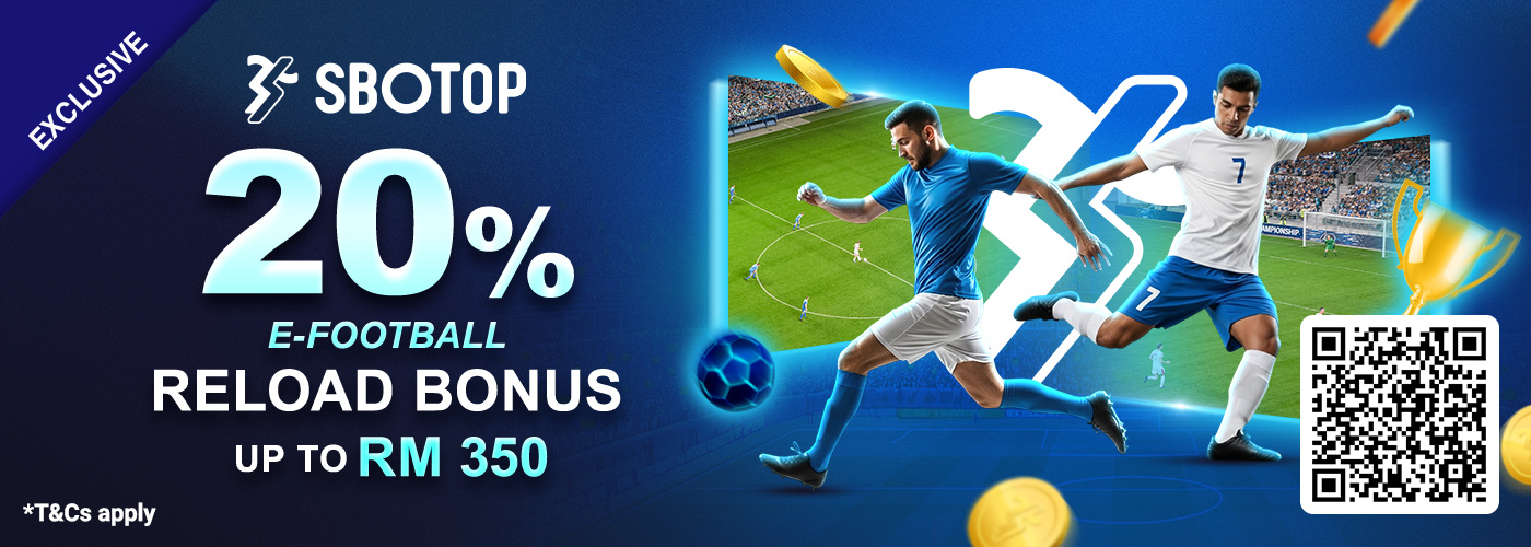 20% e-Football Reload Bonus