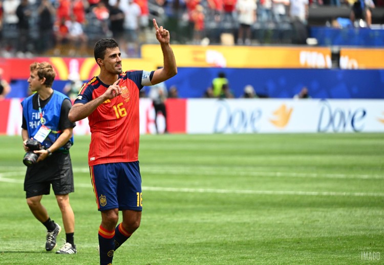 Rodri became the first Premier League player to win the World Cup Golden Ball